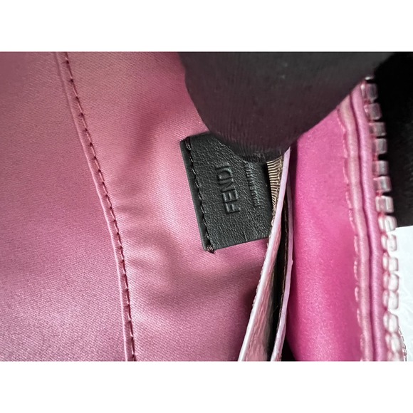 Sold！Fendi  pink mini baguette - Picture 3 of 6